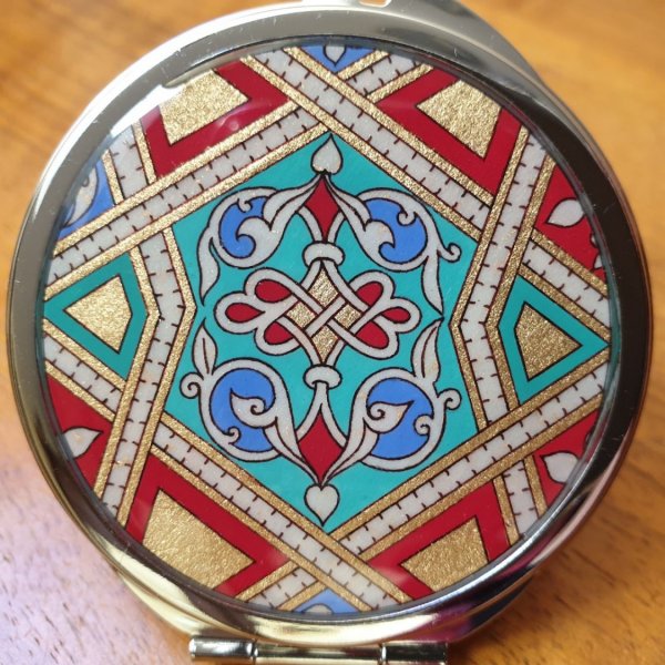 Taschenspiegel mit Illumination Arabesken