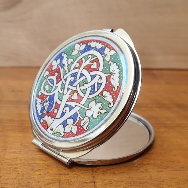 Taschenspiegel "Wei&szlig;e Rebe"